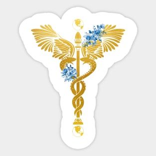 Caduceus Sticker